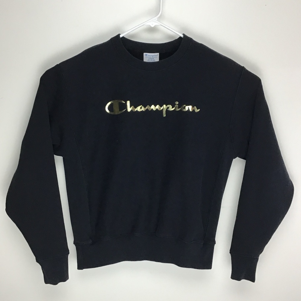 Champion Reverse Weave mens long sleeve pullover sweatshirt large